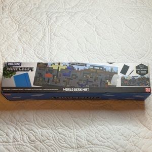 Minecraft World Desk Mat for keyboard & mouse Paladone Mojang Studios
